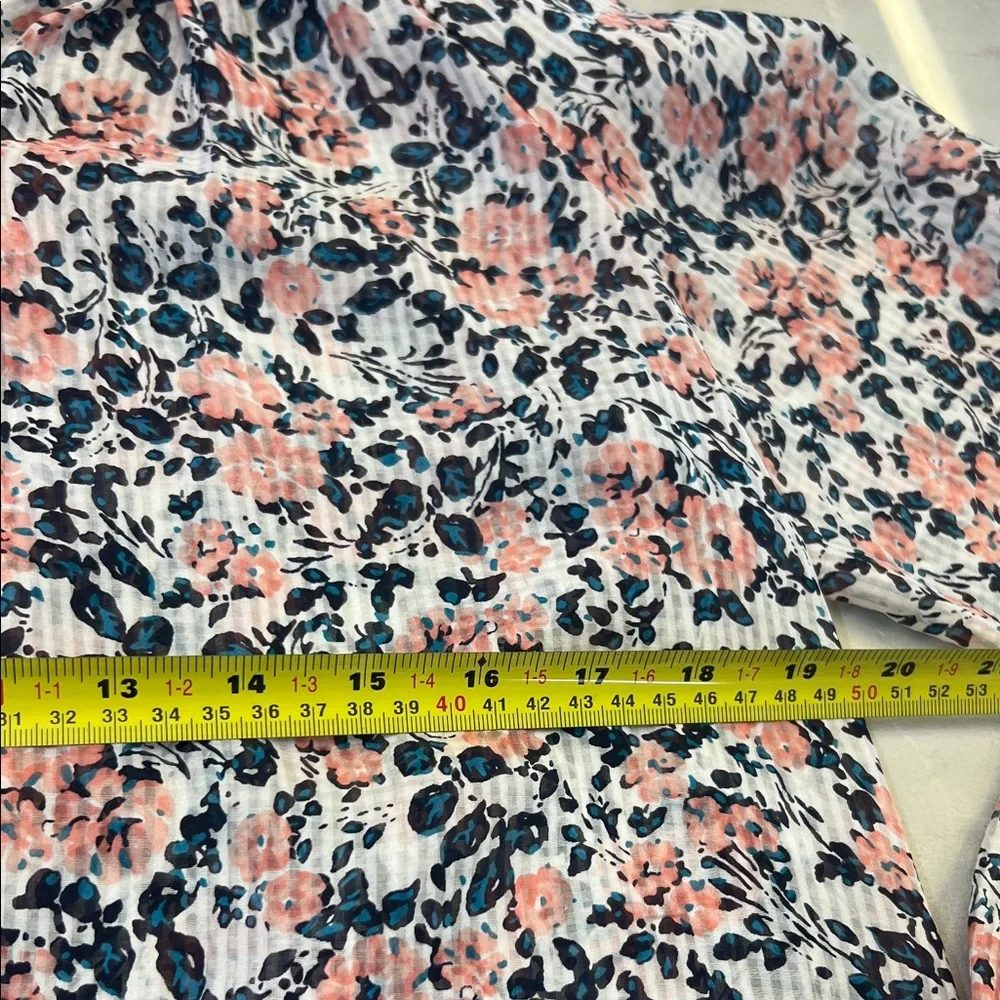 Veronica Beard Floral Blouse - Picture 4 of 5
